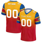 Custom Yellow Red Pittsburgh Football Jersey and Hat Combo Offer Personalized Combo ZH-D020326-30