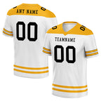 Custom Pittsburgh Personalized Authentic Football Jersey FBJ02-E0607-7