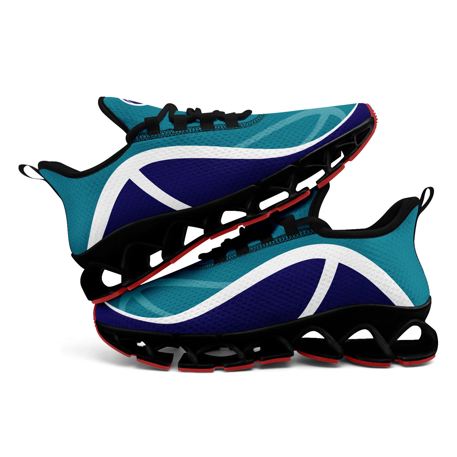 Custom Blue Maxsoul Shoes Personalized Sneaker FN003XD-D020391-5