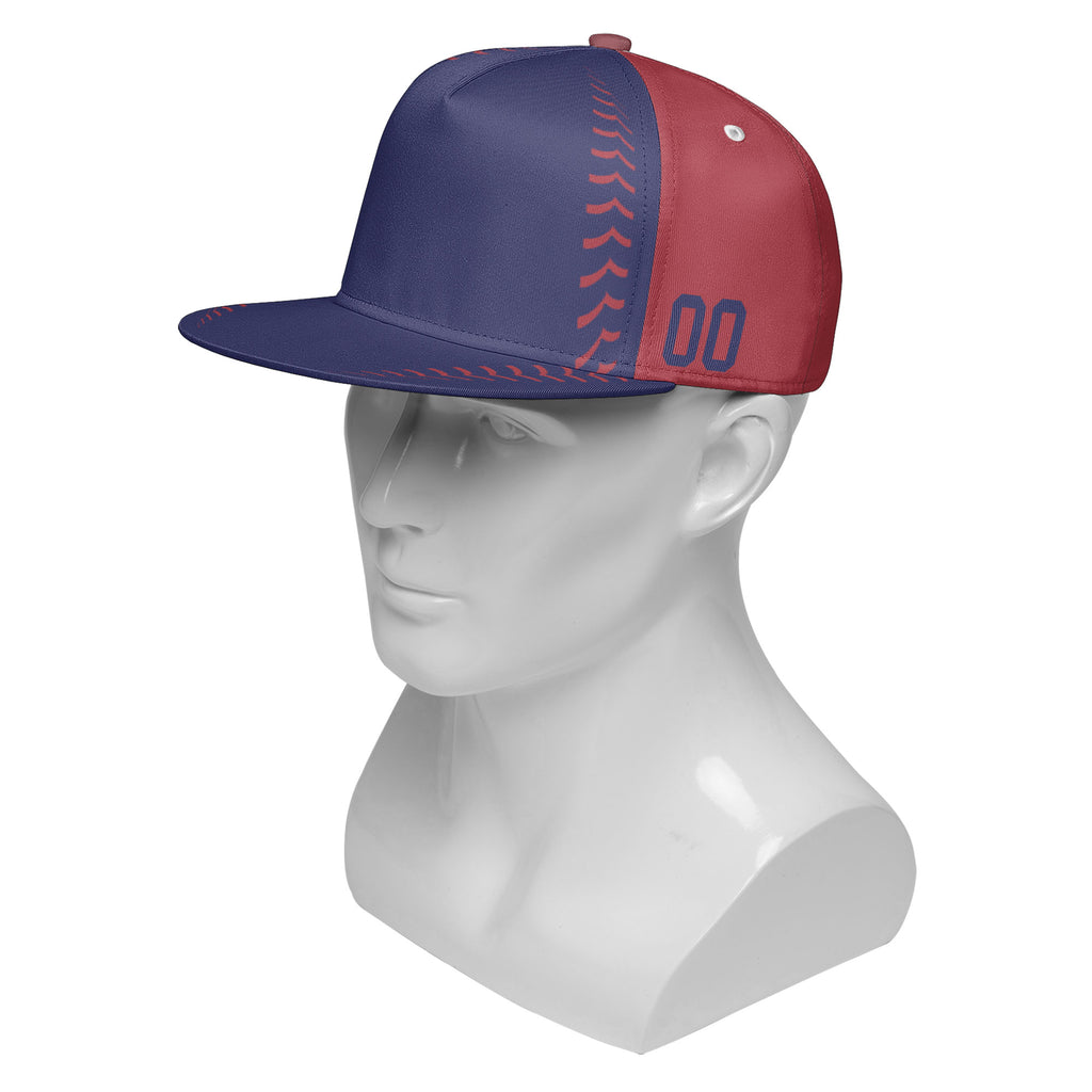 Custom Sport Design Hat Stitched Adjustable Snapback Personalized Baseball Cap PR067B-bd0b00d9-ba