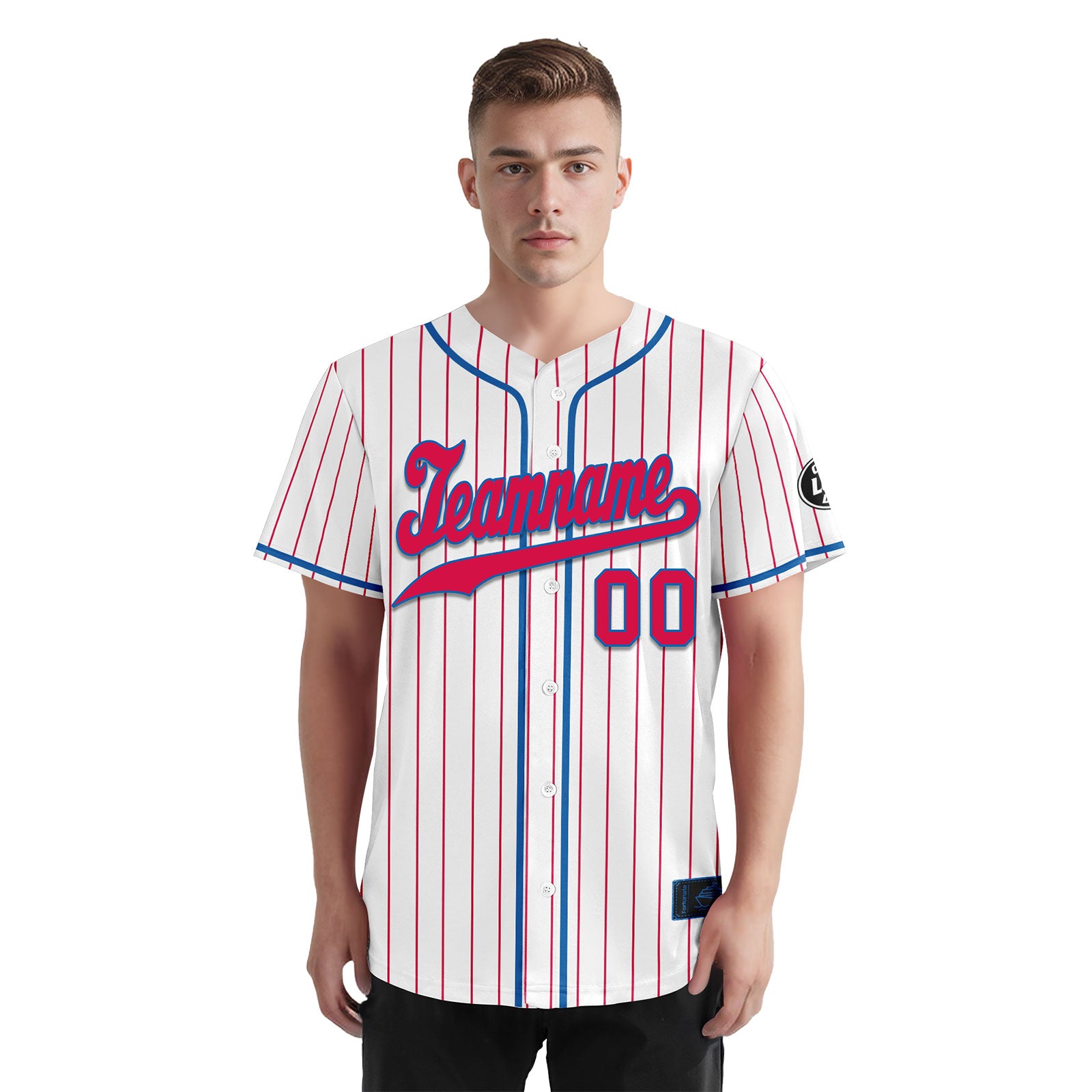 Custom Stripe Fashion Personalized Authentic Baseball Jersey BSBJ01-E025078-15