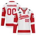 Custom White Red Personalized Hockey Jersey HCKJ01-D0a70ad