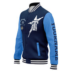 Custom Black Blue Carolina Jacket and Sports Shoes Combo Offer Personalized Combo ZH-D020294-5