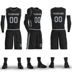 Custom Black Classic Style Sports Uniform Basketball Jersey BBJ01-D020105-18