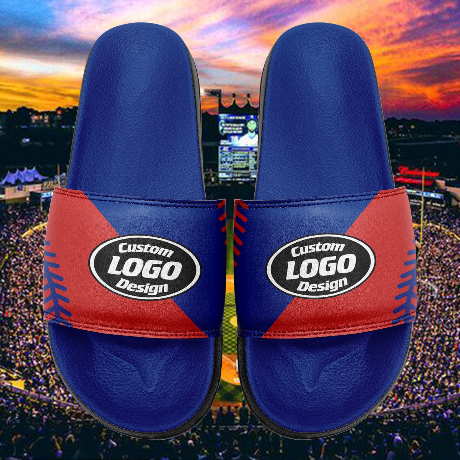 Custom Personalized Slide Sandal Shoes Personalized Sneaker FN055-E023029-6