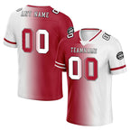 Custom White Red New York Personalized Authentic Football Jersey FBJ02-D028017-11