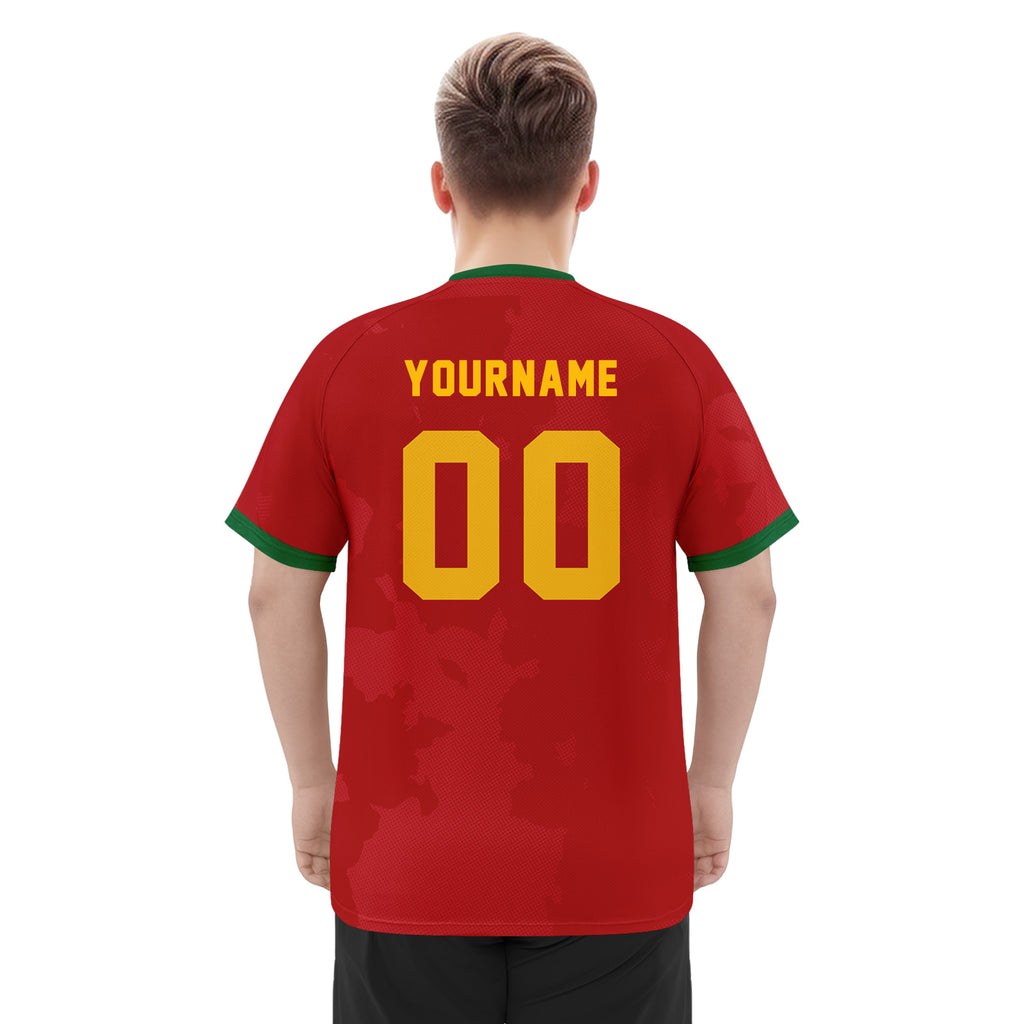 Custom Morocco 2026 World Cup Football Shirt Customized Soccer Jersey for Fans Add Your Name & Number FZ190-F009117-3