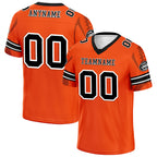 Custom Orange Cincinnati Personalized Authentic Football Jersey FBJ02-D025033-6