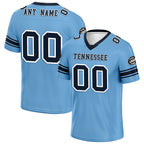Custom Bule Tennessee Personalized Authentic Football Jersey FBJ02-D020256-17