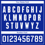 Custom Blue Classic Style White Personalized Authentic Baseball Jersey BSBJ01-bd0faea