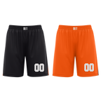 Custom Black Orange Classic Style Reversible Basketball Uniform Personalized Ordinary BBJR-D017019