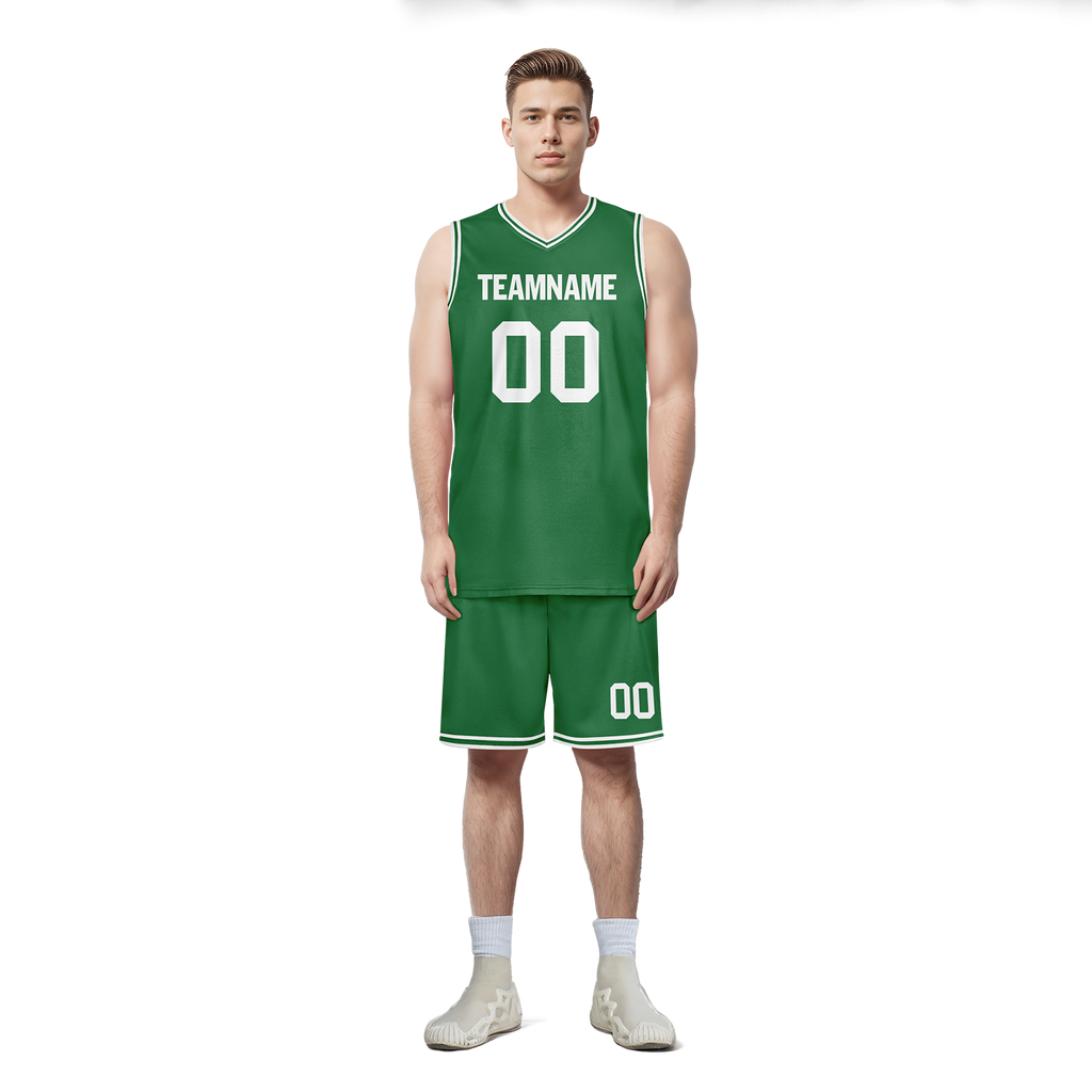 Custom Green Classic Style Sports Uniform Basketball Jersey BBJ01-bd0a700a