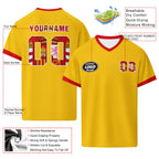 Custom Spain 2026 World Cup Football Shirt Customized Soccer Jersey for Fans Add Your Name & Number FZ190-F025072-3