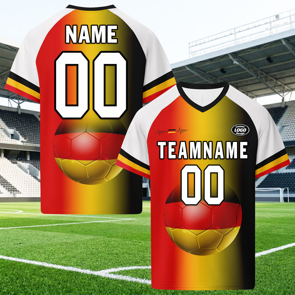 Custom Germany 2026 World Cup Football Shirt Customized Soccer Jersey for Fans Add Your Name & Number FZ190-F028093-10