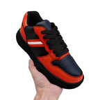 Custom Blue Orange Chicago Shoes Personalized Sneaker FN032-D020389-7
