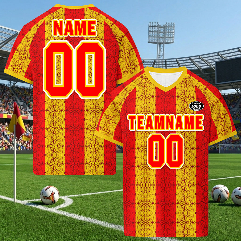 Custom Spain 2026 World Cup Football Shirt Customized Soccer Jersey for Fans Add Your Name & Number FZ190-F028084-3