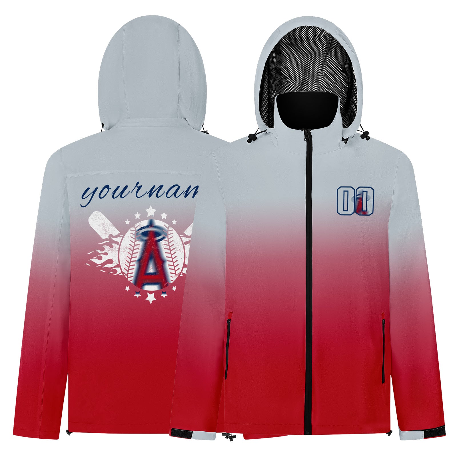 Custom Baseball Outerwear and Hat Combo Offer Personalized Combo ZH-E025020-14
