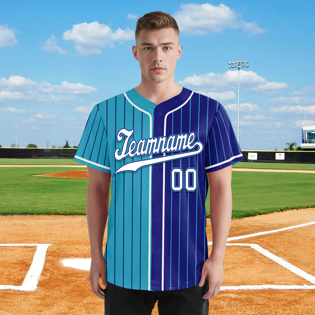 Custom Stripe Fashion Personalized Authentic Baseball Jersey BSBJ01-E06043-13