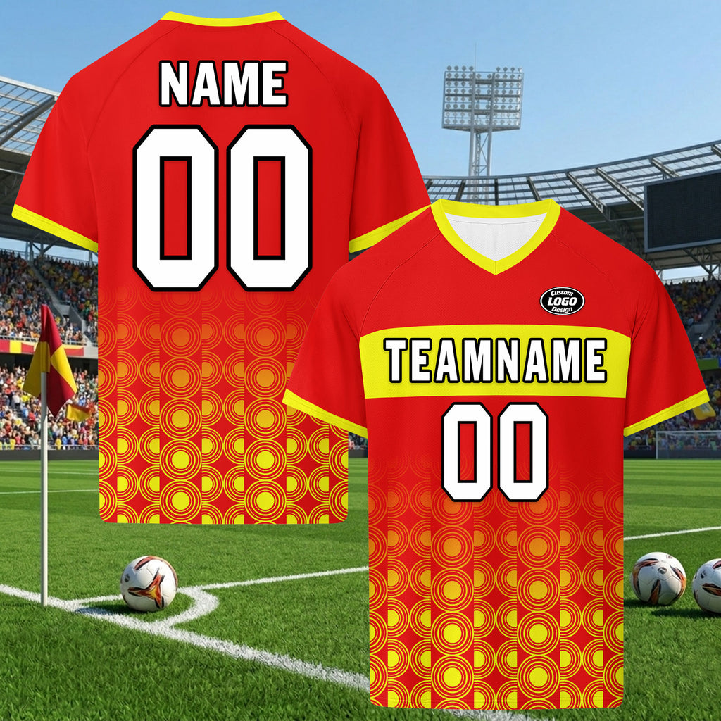 Custom Spain 2026 World Cup Football Shirt Customized Soccer Jersey for Fans Add Your Name & Number FZ190-F028084-4