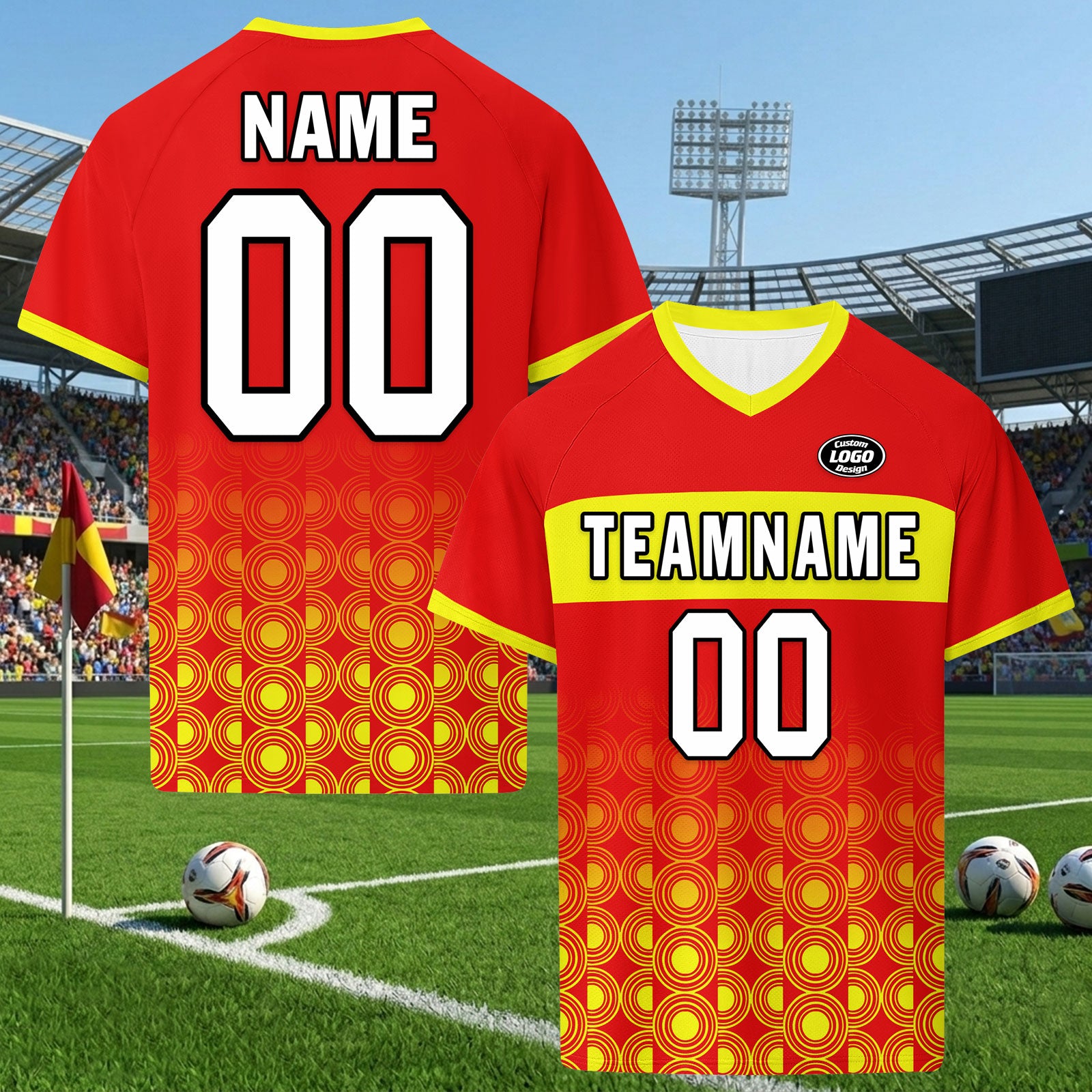 Custom Spain 2026 World Cup Football Shirt Customized Soccer Jersey for Fans Add Your Name & Number FZ190-F028084-4
