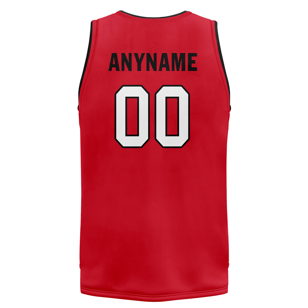Custom Red City Edition Personalized Sports Uniform Authentic Basketball Jersey BBJ01-D06101-16