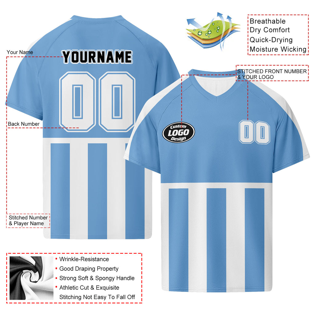 Custom Argentina 2026 World Cup Football Shirt Customized Soccer Jersey for Fans Add Your Name & Number FZ190-F027084-4