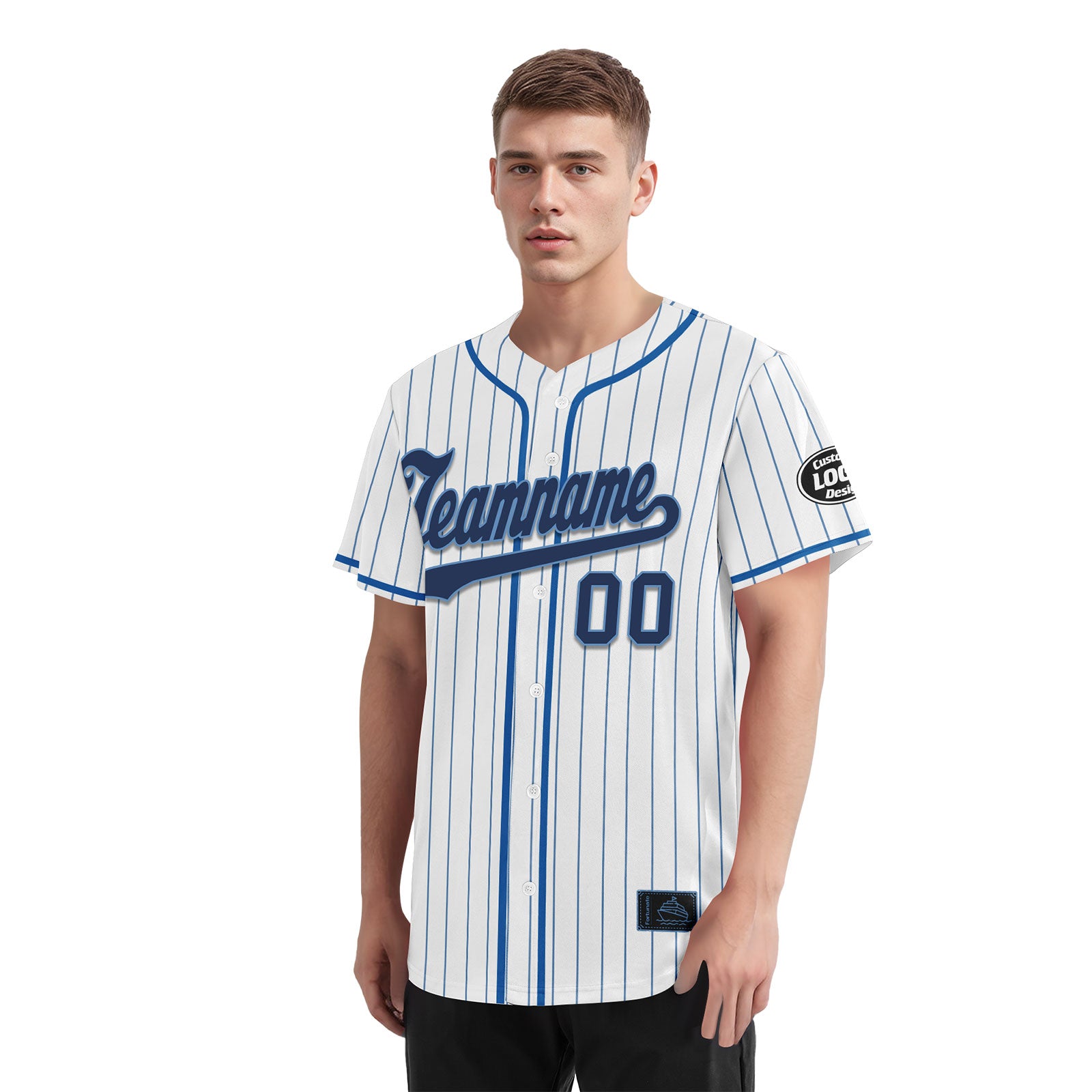 Custom Stripe Fashion Personalized Authentic Baseball Jersey BSBJ01-E025078-16
