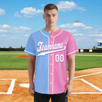 Custom Stripe Fashion Personalized Authentic Baseball Jersey BSBJ01-E06043-16