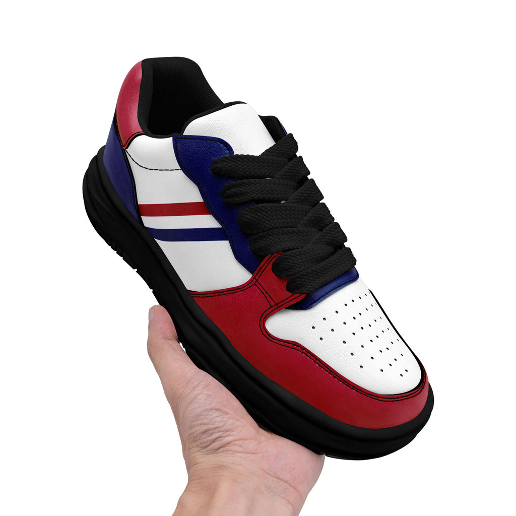 Custom Red Blue New York Shoes Personalized Sneaker FN032-D020389-21