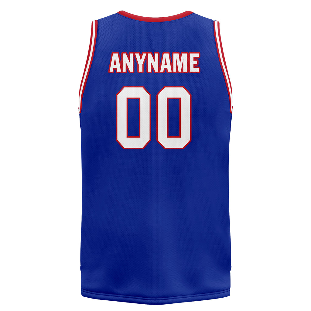 Custom Blue Red White City Edition Personalized Sports Uniform Authentic Basketball Jersey BBJ01-D06101-26