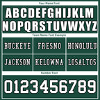 Custom Green New York Personalized Authentic Football Jersey FBJ02-D020256-19