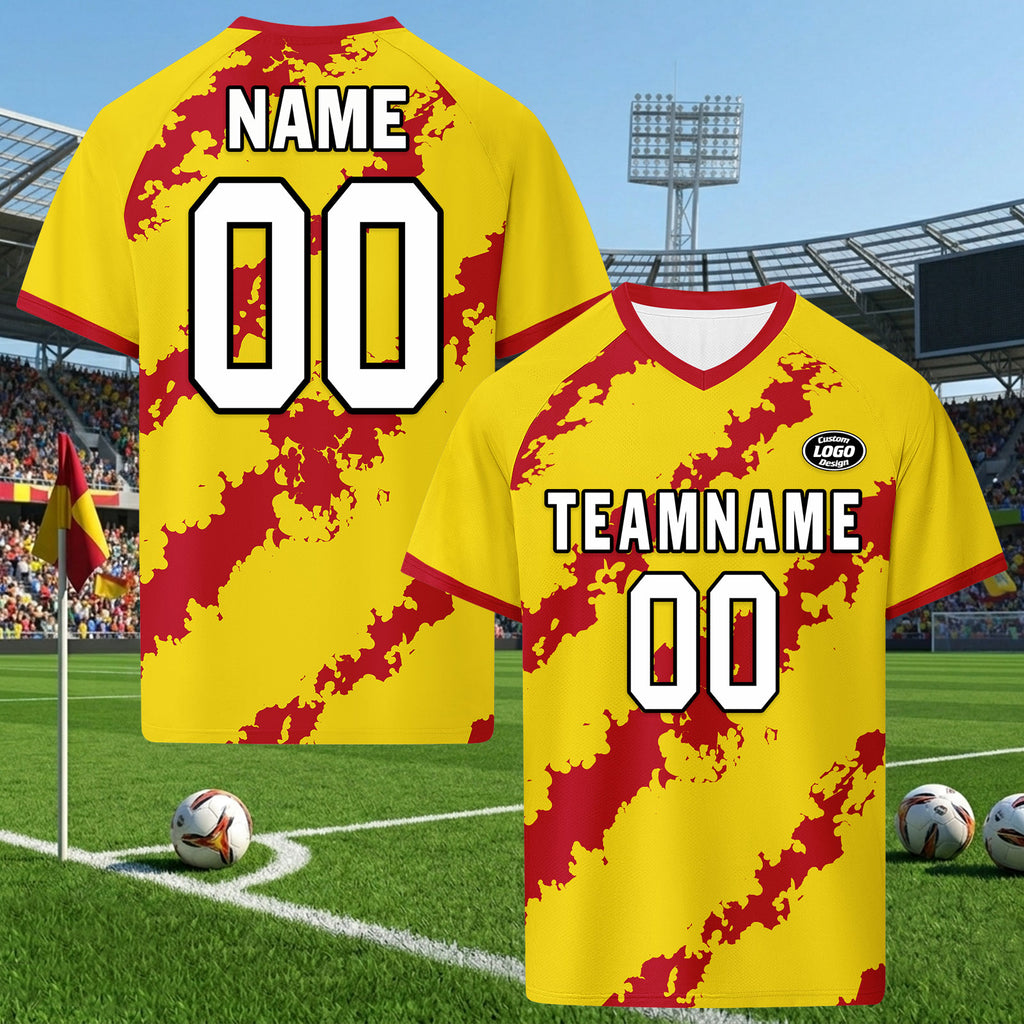 Custom Spain 2026 World Cup Football Shirt Customized Soccer Jersey for Fans Add Your Name & Number FZ190-F028084-10