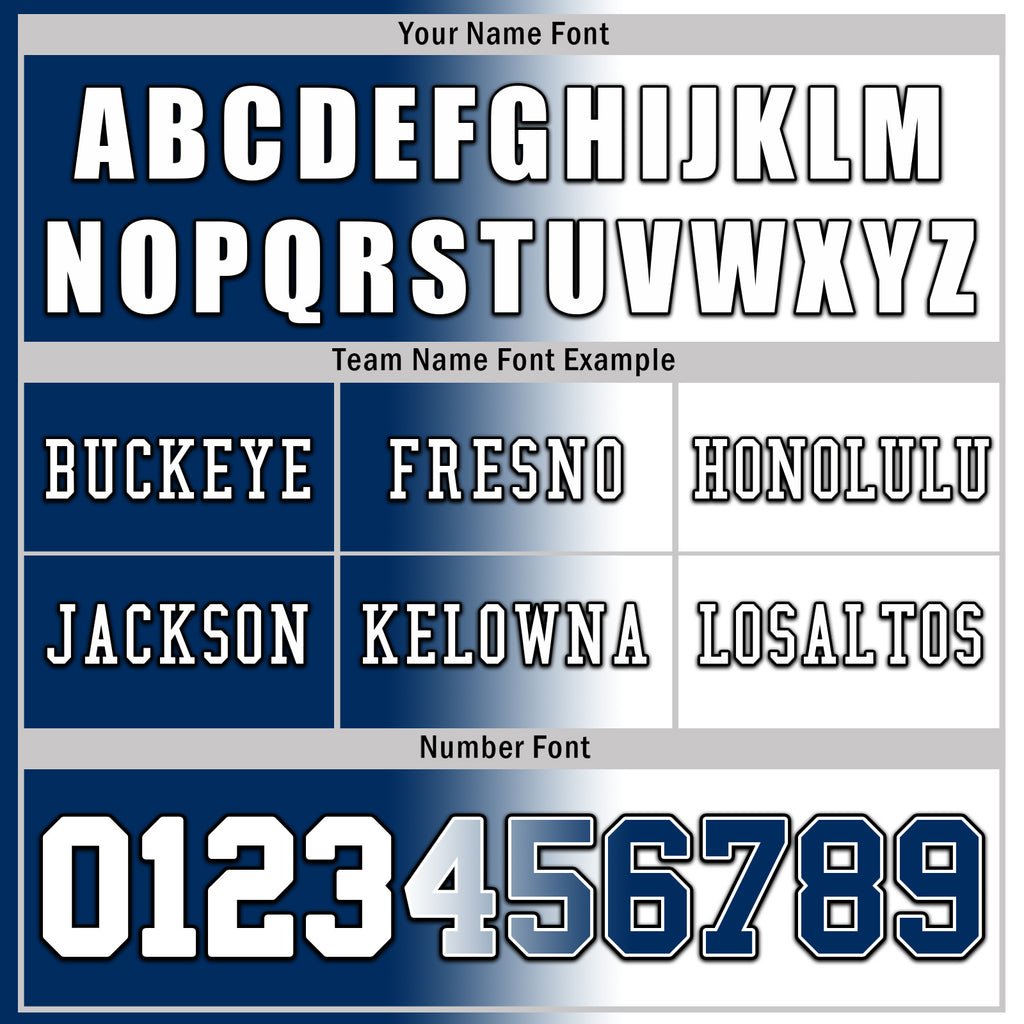 Custom Blue White Indiana Personalized Authentic Football Jersey FBJ02-D028017-23