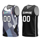 Custom Camouflage Black Brooklyn City Edition Personalized Reversible Basketball Set Sports Basketball Jersey BBJ01R-D0610-3-COOLMAX