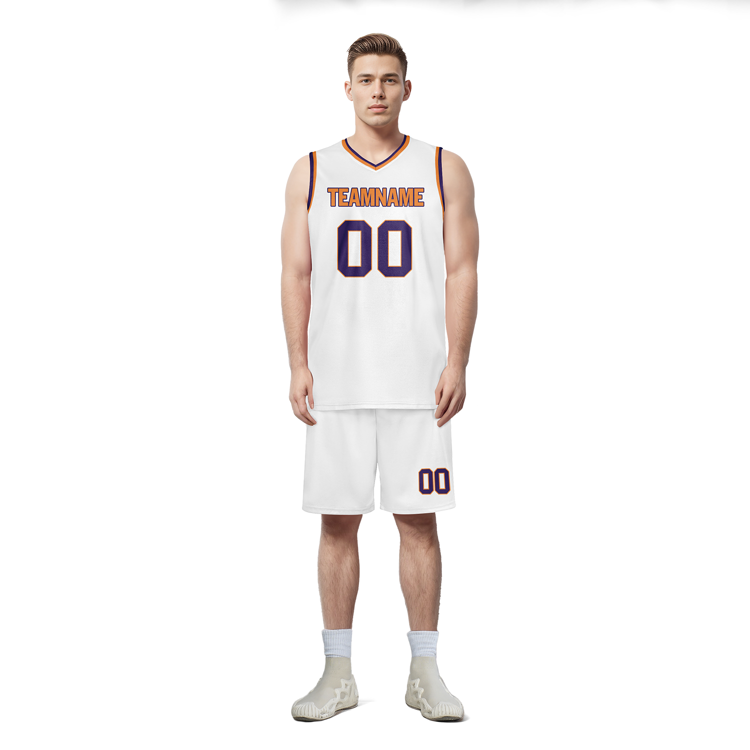 Custom White Classic Style Sports Uniform Basketball Jersey BBJ01-bd0a70e7
