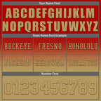 Custom Red Yellow San Francisco Football Jersey and Hat Combo Offer Personalized Combo ZH-D020326-25