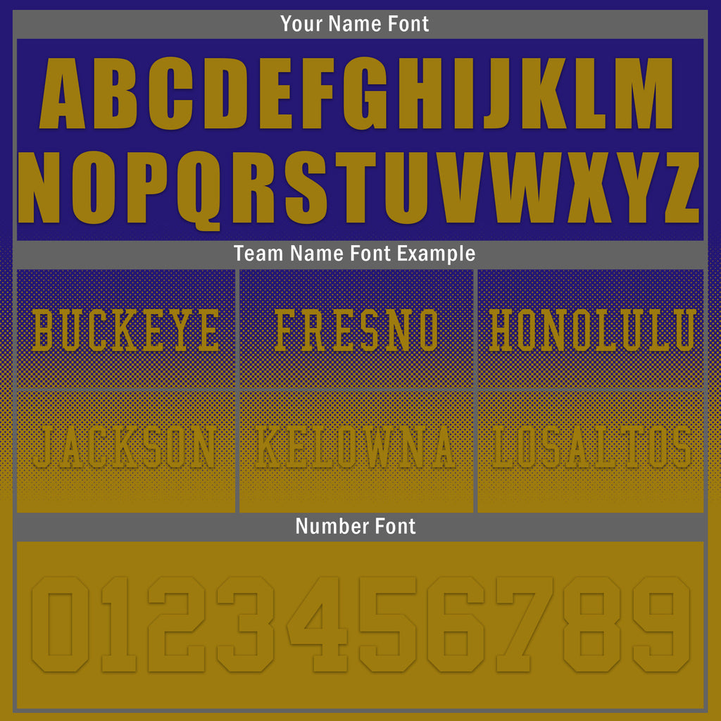 Custom Purple Yellow Baltimore Personalized Authentic Football Jersey FBJ02-D020249-2