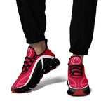 Custom Red Gray Maxsoul Shoes Personalized Sneaker FN003XD-D020391-10