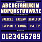 Custom Baltimore Personalized Authentic Football Jersey FBJ02-E0607-5