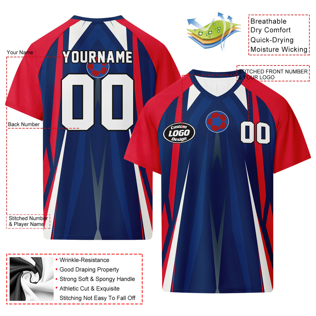 Custom France 2026 World Cup Football Shirt Customized Soccer Jersey for Fans Add Your Name & Number FZ190-F023107-4