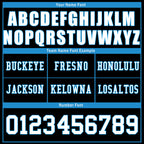 Custom Carolina Personalized Authentic Football Jersey FBJ02-E0607-27