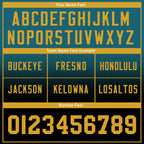 Custom Blue Black Florida Personalized Authentic Football Jersey FBJ02-D023033-16