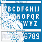 Custom Cyan White Classic Style Personalized Authentic Baseball Jersey UN002-D0b0a00-aa