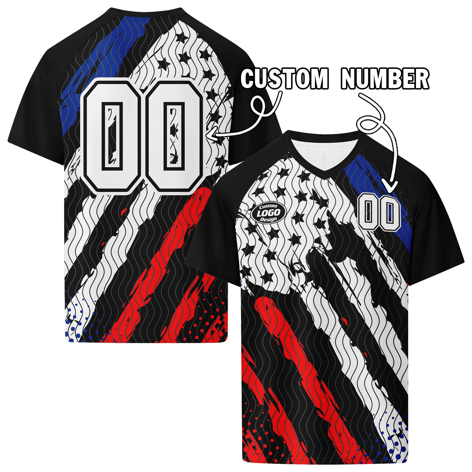 Custom United States 2026 World Cup Football Shirt Customized Soccer Jersey for Fans Add Your Name & Number FZ190-F028061-4