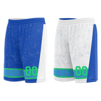 Custom Blue White Classic Style Reversible Basketball Uniform Personalized Ordinary BBJR-D017009