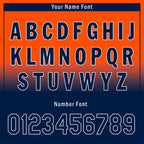 Custom Orange Blue Jersey MaxSoul Shoes and Hat Combo Offer Personalized ZH-bd0b007e-ae