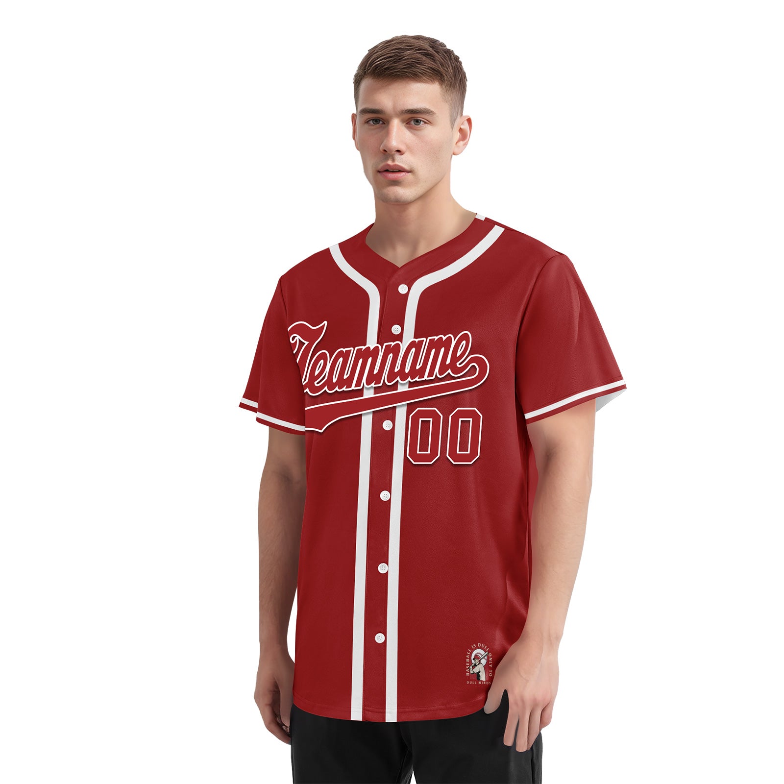 Custom Vintage Personalized Authentic Baseball Jersey BSBJ01-E025021-12