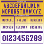 Custom Purple White Minnesota Personalized Authentic Football Jersey FBJ02-D023033-17