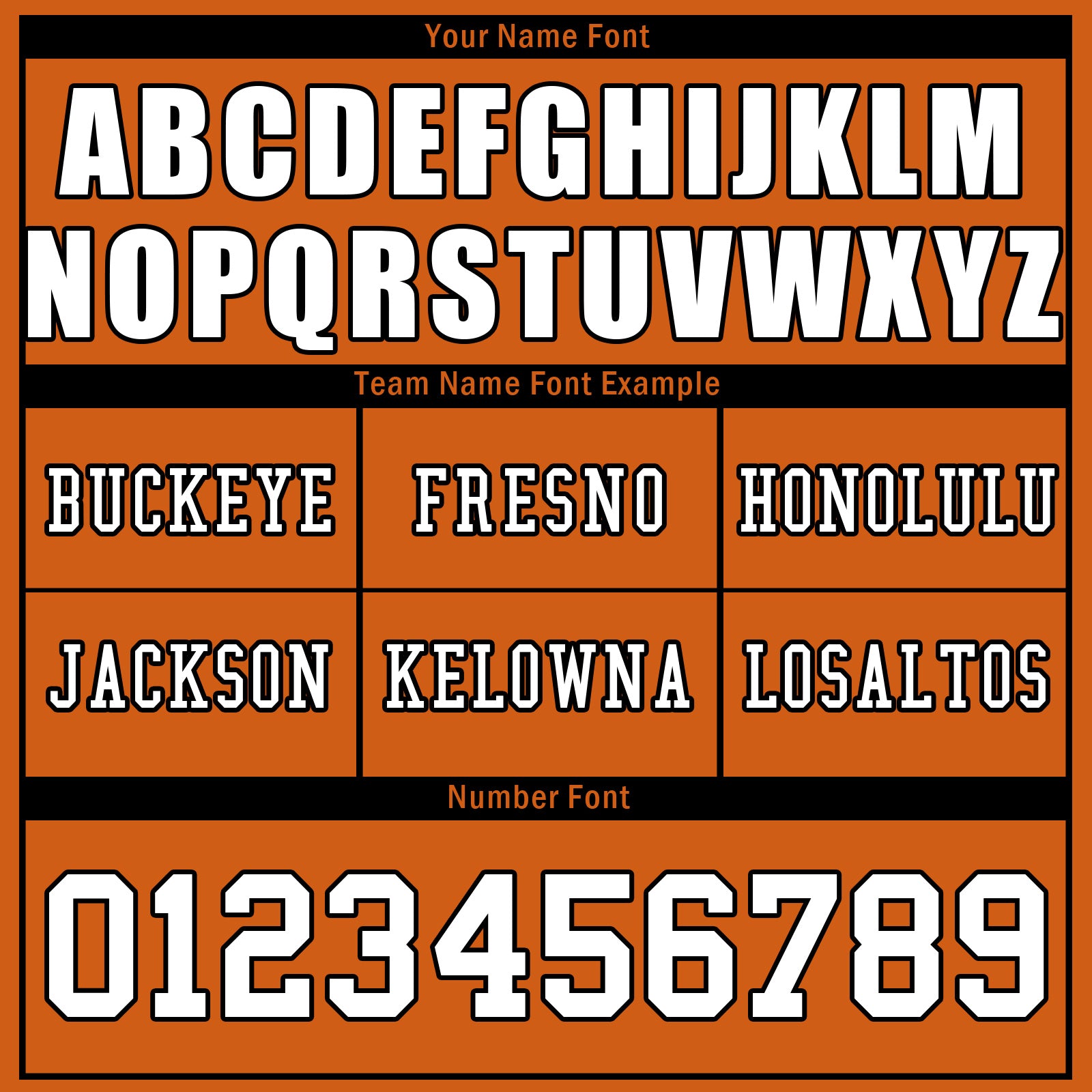 Custom Orange Black Cincinnati Personalized Authentic Football Jersey FBJ02-D020256-30