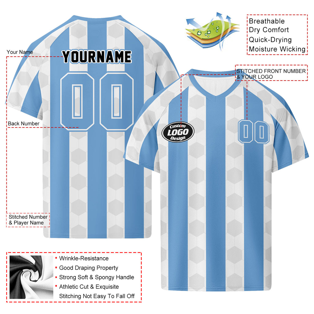 Custom Argentina 2026 World Cup Football Shirt Customized Soccer Jersey for Fans Add Your Name & Number FZ190-F027084-2